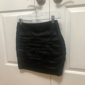 Express Black Mini Skirt - 0